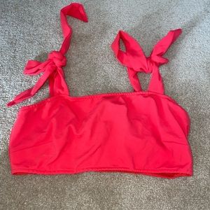 Red bralette free people